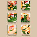 Kids Christmas Slippery Slide Adventure Toy Interactive Track Car with Snowman Duck Doll