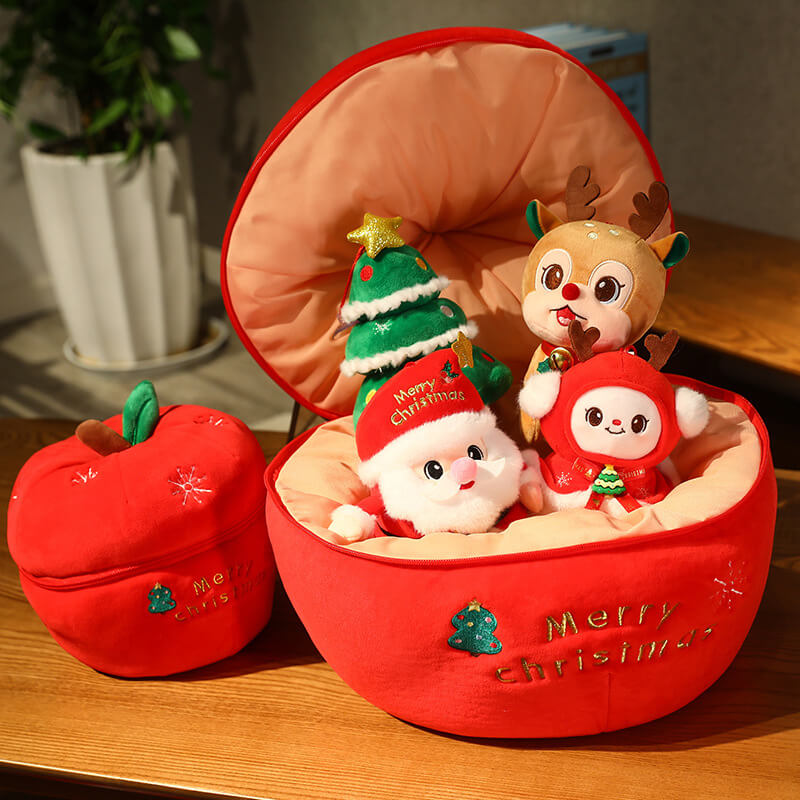 Christmas Stuffed Animals Creative Christmas Gift Plush Blind Box for Boys and Girls