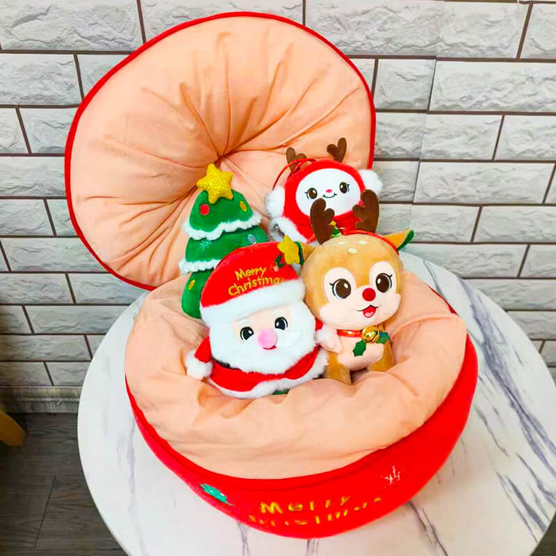 Christmas Stuffed Animals Creative Christmas Gift Plush Blind Box for Boys and Girls