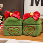 Christmas Surprise Gift Box Santa Claus Reindeer Plush Toy Cute Doll Christmas Gift