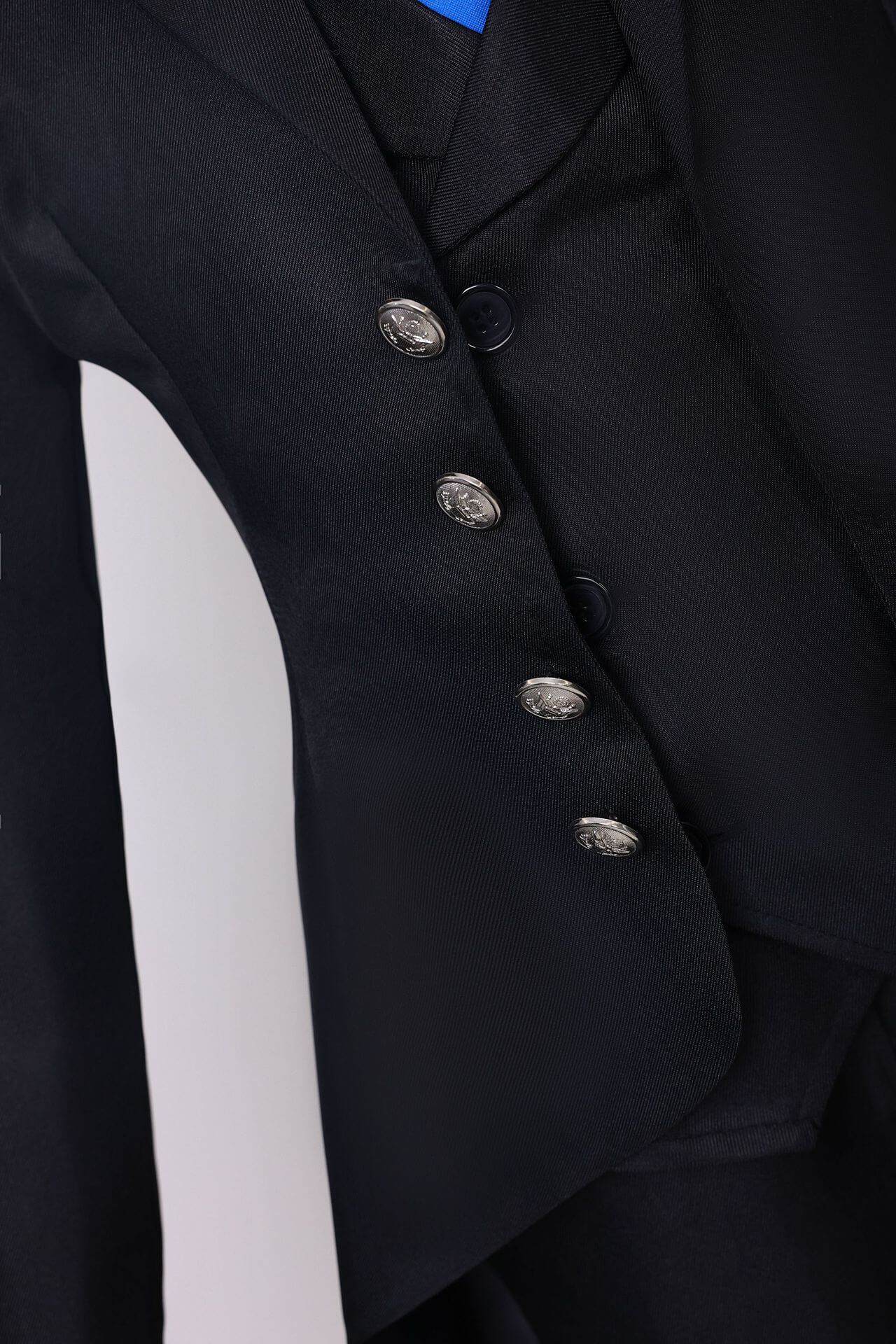 Adult Ciel Phantomhive Costume Black Uniform Suit Cosplay Outfit