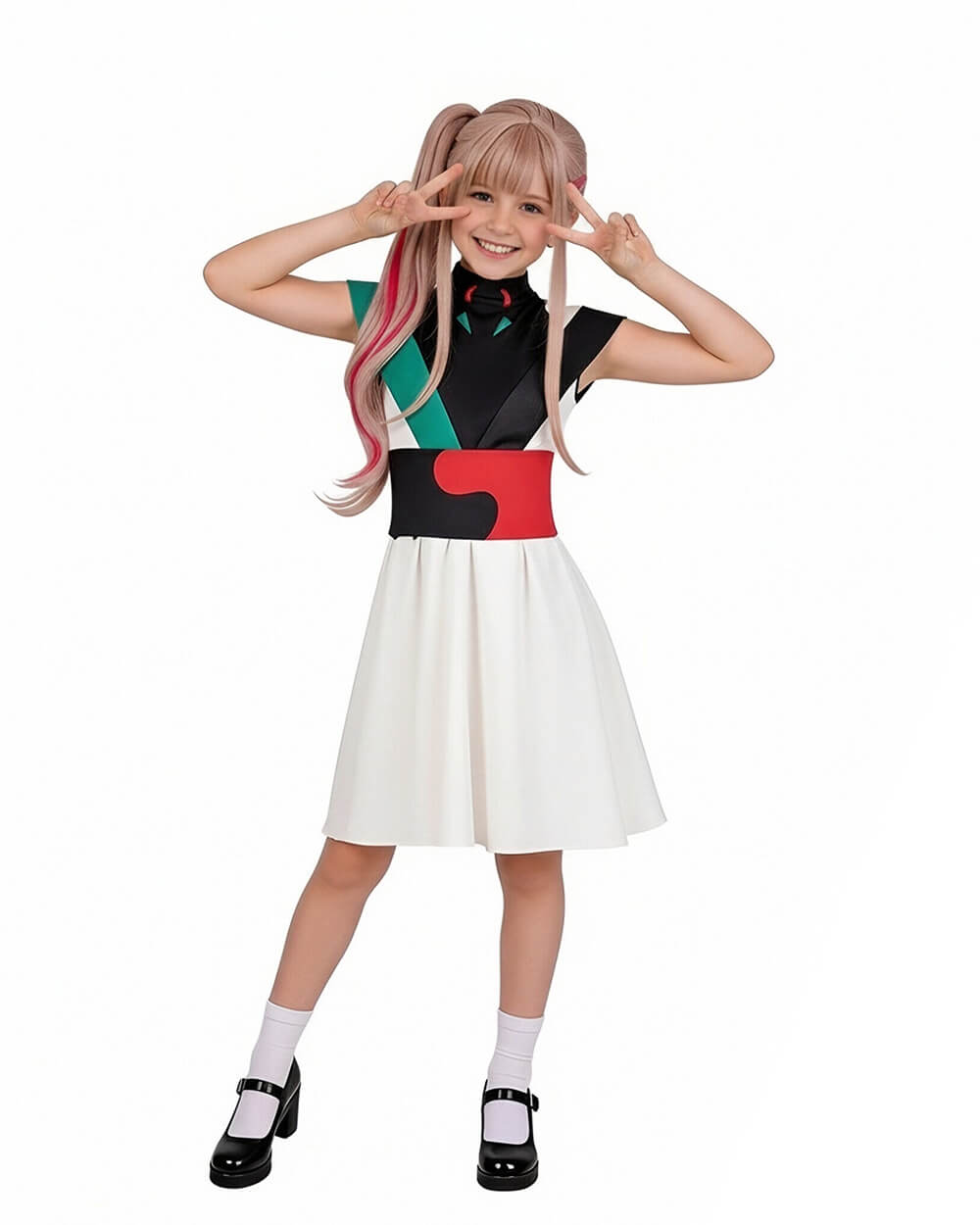 Yachiyo Stage Performance Outfit Black Tops Skirt for Themed Party