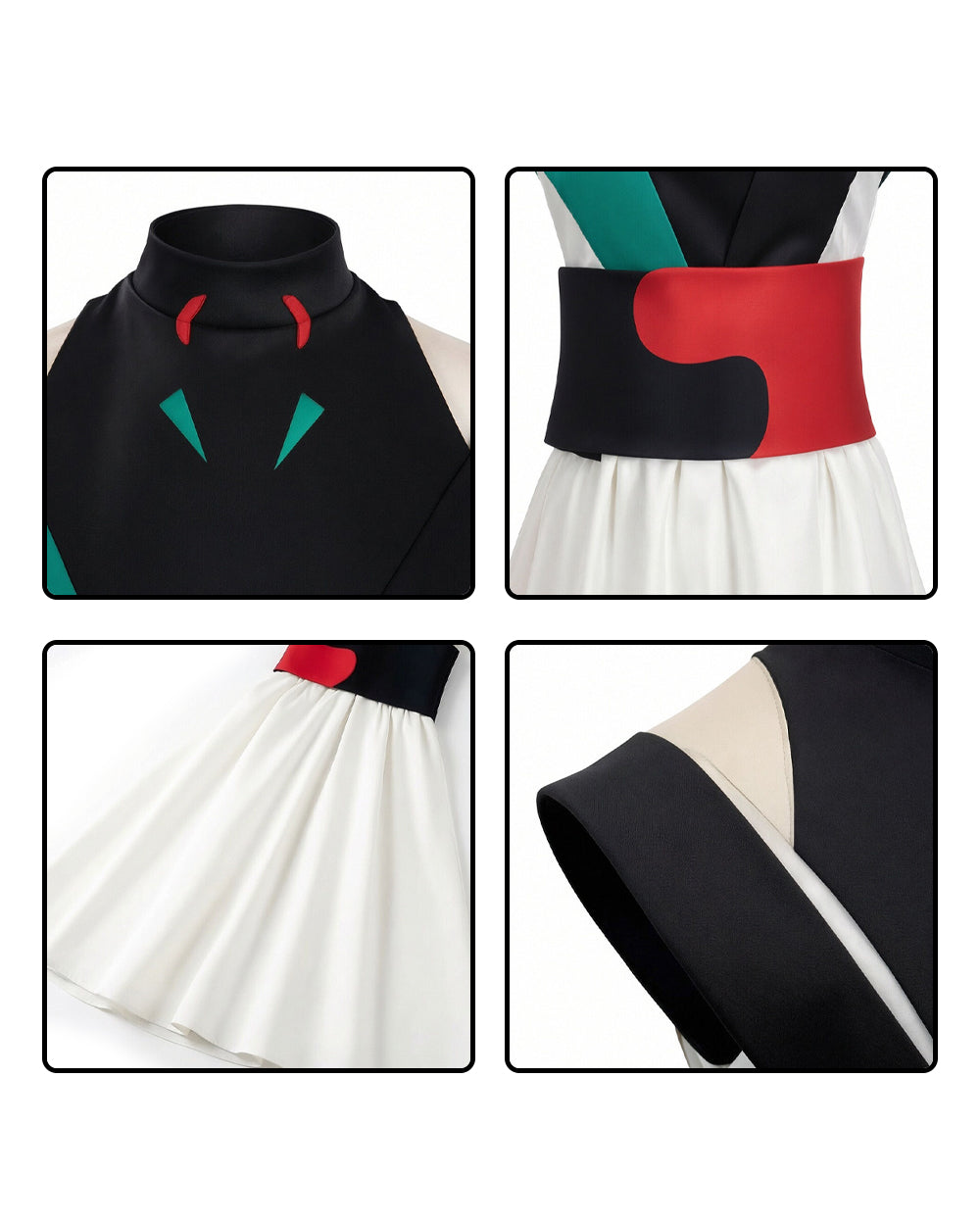 Yachiyo Stage Performance Outfit Black Tops Skirt for Themed Party