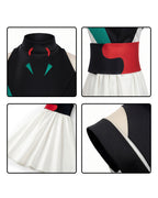 Yachiyo Stage Performance Outfit Black Tops Skirt for Themed Party