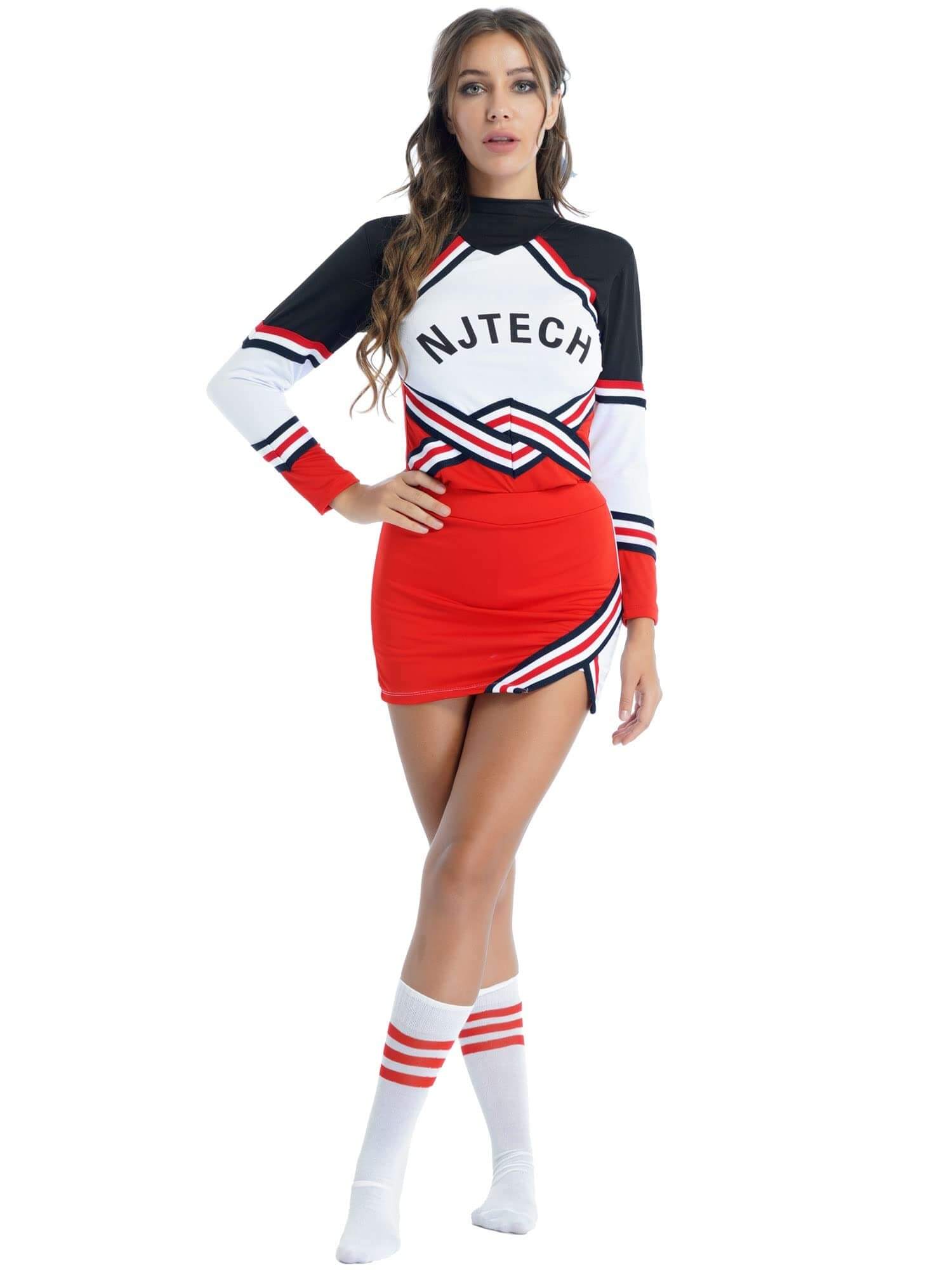 Girls Cheerleader Uniform Custom Cheer Outfit for High School Cheerleading