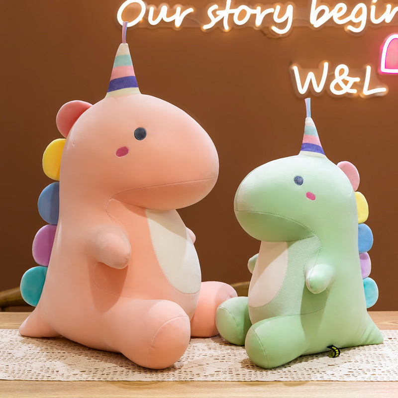 Cute Dino Stuffed Animal Soft Plush Toy Sleeping Pillow Best Gifts for Boys Girls