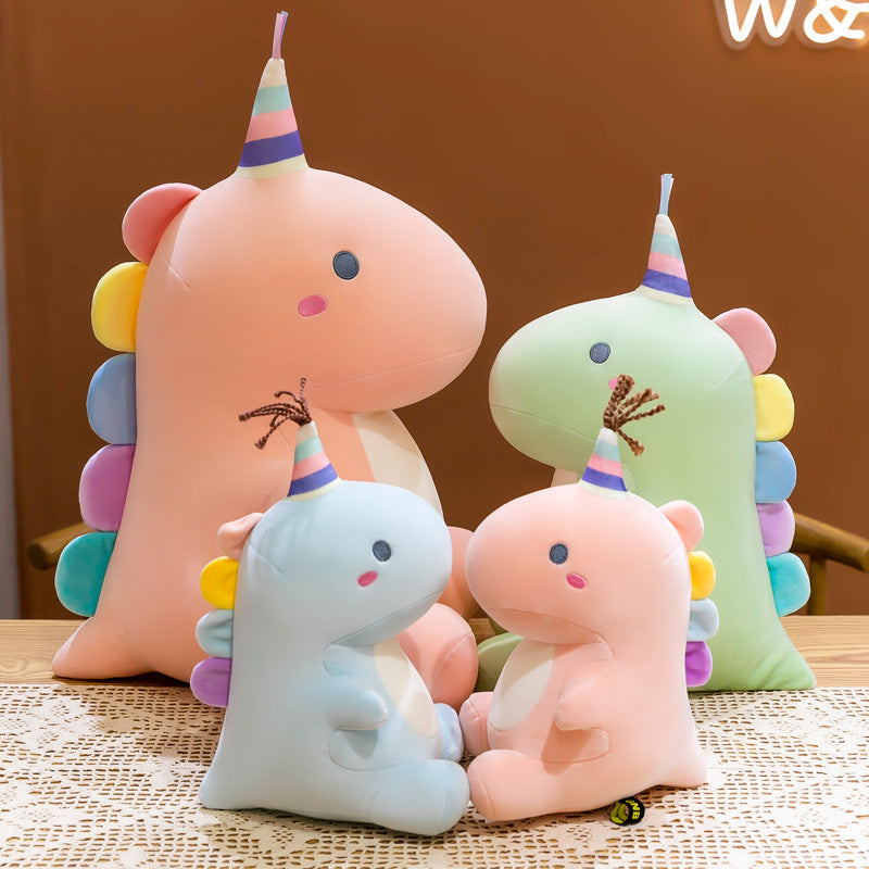 Cute Dino Stuffed Animal Soft Plush Toy Sleeping Pillow Best Gifts for Boys Girls