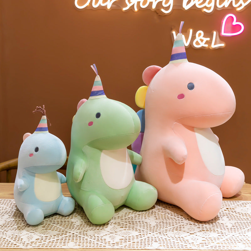 Cute Dino Stuffed Animal Soft Plush Toy Sleeping Pillow Best Gifts for Boys Girls