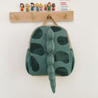 Cute 3D Dino Tail Backpack Fashion Design Kids Travel Backpack for Preschoolers and Outdoor Adventures