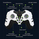 Remote Control Car 2.4G Cute Panda Eight-wheel Stunt Car Swing Arm Climbing Off-road Vehicle