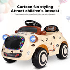 Cute Puppy 6V Electric Ride-on Car Toddler Ride On Car Remote Control with Safe Belt