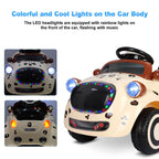 Cute Puppy 6V Electric Ride-on Car Toddler Ride On Car Remote Control with Safe Belt