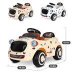 Cute Puppy 6V Electric Ride-on Car Toddler Ride On Car Remote Control with Safe Belt