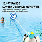 Cute Water Gun Toy Handheld Water Sprayer with 16.4FT Long Range Durable Summer Outdoor Toy for Kids Aged 2+