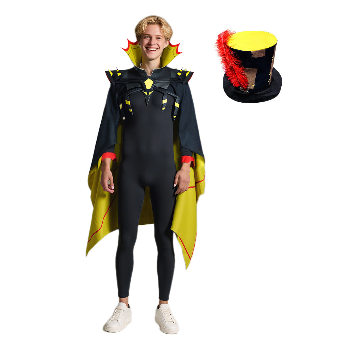 Zestial Costume Kids Adults Hell's Overlord Outfit Spider Demon Cosplay Suit