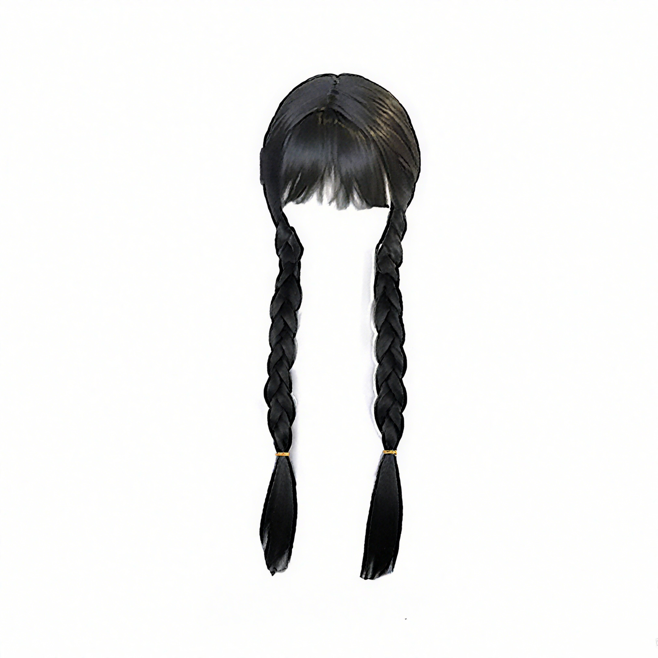 Girls Wednesday Addams Dress Wednesday Costume White Peter Pan Collar Wednesday Outfits and Wig