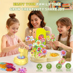 DIY Fabric Flower Bouquets Toys 150pcs Handmade Flower Making Set Simulated Flower Bouquet Machine
