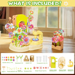 DIY Fabric Flower Bouquets Toys 150pcs Handmade Flower Making Set Simulated Flower Bouquet Machine