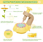 DIY Fabric Flower Bouquets Toys 150pcs Handmade Flower Making Set Simulated Flower Bouquet Machine