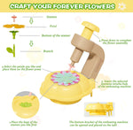 DIY Fabric Flower Bouquets Toys 150pcs Handmade Flower Making Set Simulated Flower Bouquet Machine