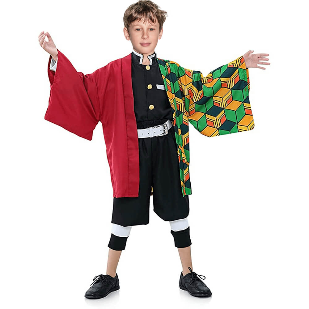Kids Costumes Full Set Anime Cosplay Kimonos Japanese Manga Character's Costume