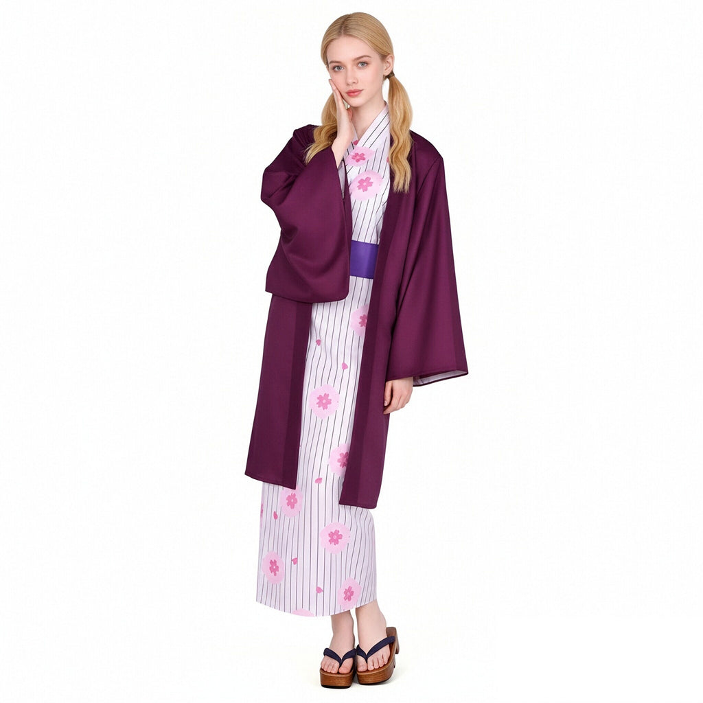 Adult Mitsuri Cosplay Costume Kimono Outfit Halloween Carnival Uniforms for Women