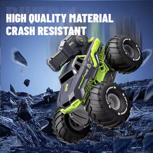 Kids RC Amphibious Vehicle 2.4G High Pressure Water Gun Car Two Speeds Off-road Car