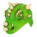 Dino Latex Head Mask Jurassic Cosplay Mask Halloween Costume Accessory for Adults & Teens