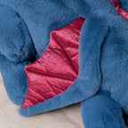 Soft Dragon Stuffed Animals with Wings Dino Plush Toy Cuddly Dragon Doll for Kids and Adults