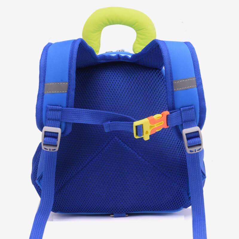 Dino Preschool Backpack Cartoon Lightweight Backpack with Reflective Strip For Kids Aged 3–5