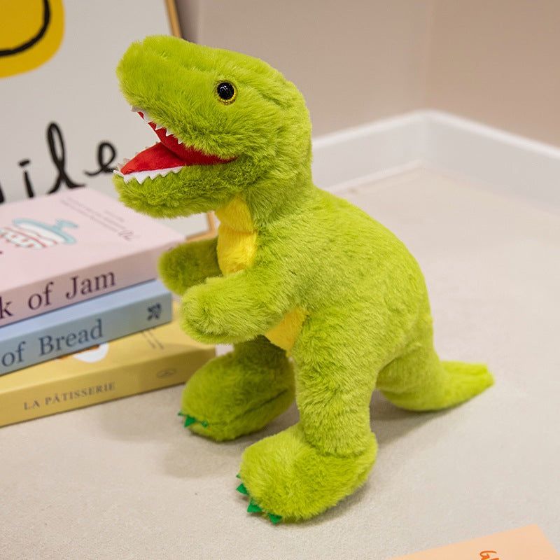 Dino Stuffed Animals Light-up T‑Rex Triceratops Brachiosaurus Plush Toy For Boys and Girls