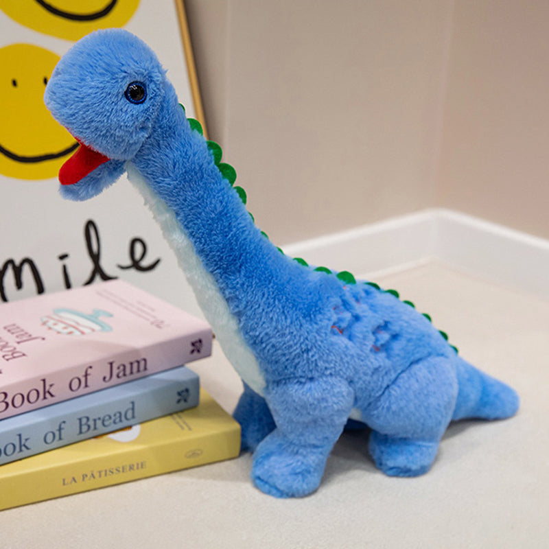 Dino Stuffed Animals Light-up T‑Rex Triceratops Brachiosaurus Plush Toy For Boys and Girls