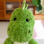 Dino Stuffed Animals with Avocado Backpack Soft Dinosaur Plush Toys Hugging Cuddly Doll