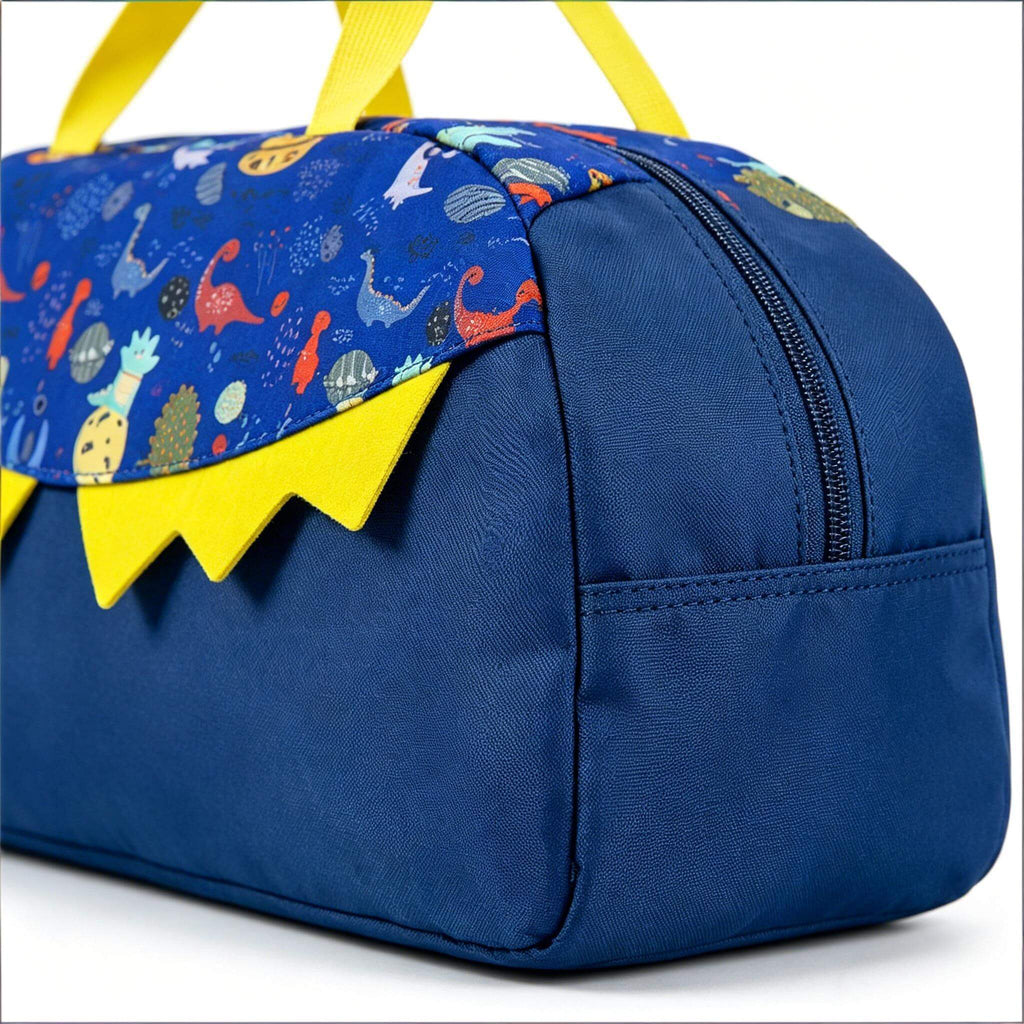 Dino Travel Duffle Bag 3D Large-Capacity Travel Bag Lightweight Cartoon Bag for School and Outings