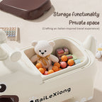 Dino Wiggle Car Funny Baby Gliding Car with 360° Silent Wheels and Dazzling Headlights