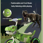 10'' Dinosaur Balance Bike No-Pedal Toddler Training Bicycle with CPC Certification for Kids Aged 18 Months +