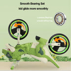 10'' Dinosaur Balance Bike No-Pedal Toddler Training Bicycle with CPC Certification for Kids Aged 18 Months +