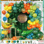 Dinosaur Birthday Party Decorations Set with Happy Birthday Banner for Kids Dino Party Supplies