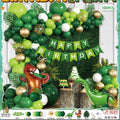 Dinosaur Birthday Party Decorations Set with Happy Birthday Banner for Kids Dino Party Supplies