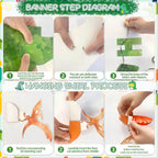 Dinosaur Party Supplies Set Disposable Tableware Kit for Kids Dino-themed Birthday Celebrations