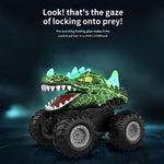 2.4GHz Dinosaur RC Car Off-Road Monster Car Movable Mouth RC Truck with Colorful Light