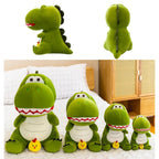 Dinosaur Stuffed Animal Cute Soft Plush Toy Sleeping Pillow Holiday Gift For Kids and Adults