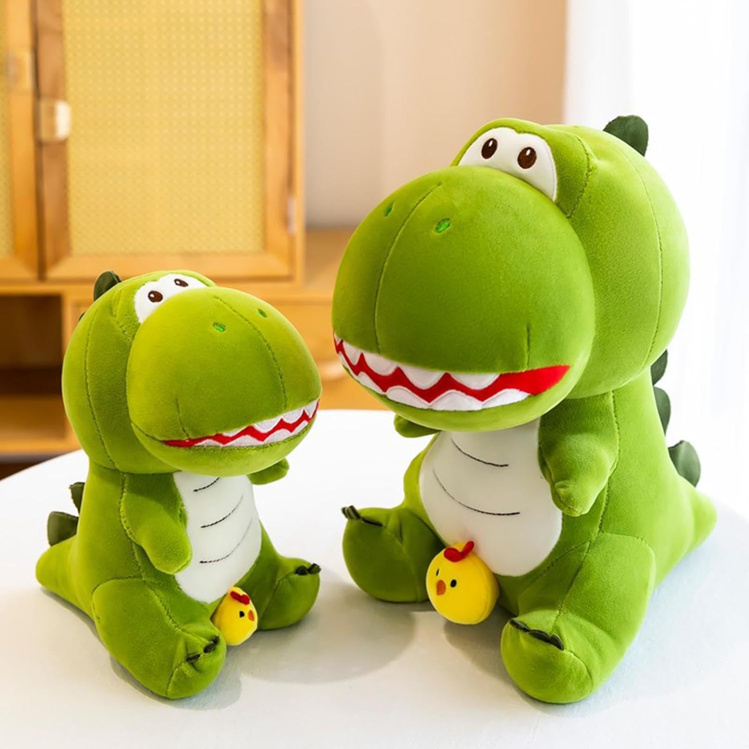 Dinosaur Stuffed Animal Cute Soft Plush Toy Sleeping Pillow Holiday Gift For Kids and Adults