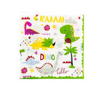 Dinosaur Theme Party Set Complete Tableware & Decoration Kit for Kids Birthdays Party