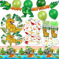 Dinosaur Themed Party Set T-rex Birthday Party Supplies for Kids Dino Party Decorations