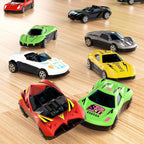 Dinosaur Transporter Truck 3-in-1 Swallowing Car with 360° Launcher and 18pcs Mini Cars for Kids