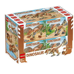 Dinosaurs Building Blocks Sets 8-in-1 Dinosaur Building Toys Different Dinosaur Model