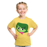 Girls Disgust Shirt Inside 2 Kids Summer T-shirt Emotion Disgust Costume