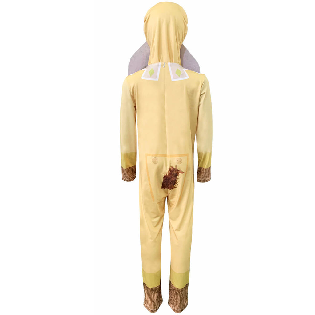 Wish Valentino Costume Kids Jumpsuits w/ Helmet 2pcs Suit Halloween Cosplay Outfit for Boys Girls