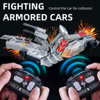 Double Fighting Armored Car 2.4G Remote Control Car Parent-child Battle Electric Toy Car